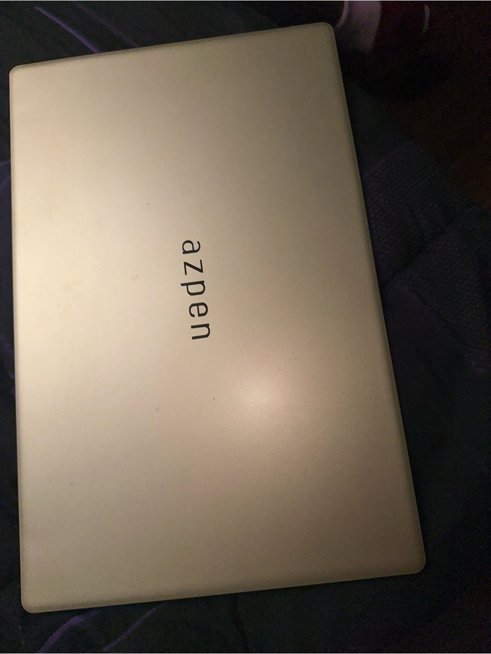Gold Laptop Computer - Sleek Portable Notebook - Picture 3 of 4